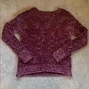 Purple sweater